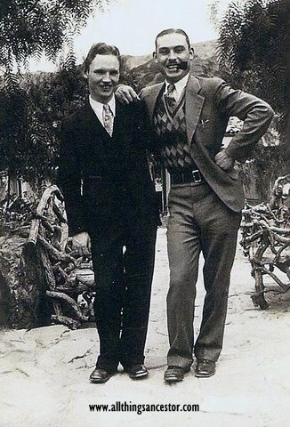 Wayne and Merv watrous about 1925