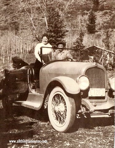 everest and mary in car